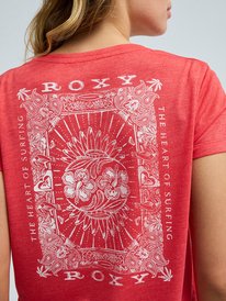 5 Laguna Green V Neck Rot ERJZT06153 Roxy