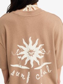 5 My Boyfriend - Short Sleeve T-Shirt for Women Brown ERJZT06168 Roxy