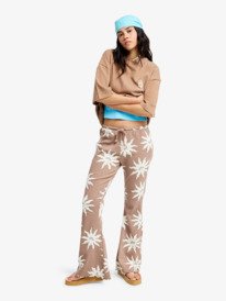 3 My Boyfriend - Short Sleeve T-Shirt for Women Brown ERJZT06168 Roxy