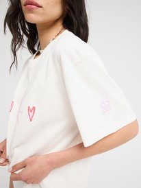 5 Hangloose Kab White ERJZT06224 Roxy