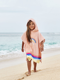 1 California Rolls - Poncho Towel for Girls 2-7 Pink ERLAA03041 Roxy