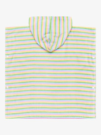 7 Stay Magical - Poncho de surf imprimé Blanc ERLAA03054 Roxy