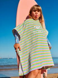 0 Stay Magical - Toalla poncho con estampado para chicas Blanco ERLAA03054 Roxy