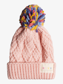 1 California English - Bonnet pour Fille 2-7 ans Rose ERLHA03128 Roxy