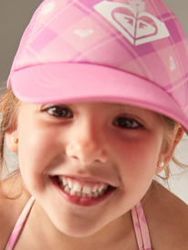 4 Sweet Emotion - Casquette trucker pour Fille Rose ERLHA03138 Roxy