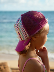 0 Sweet Emotions - Gorra Trucker para Chicas 2-7 Blanco ERLHA03150 Roxy