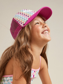 5 Sweet Emotions - Gorra Trucker para Chicas 2-7 Blanco ERLHA03150 Roxy
