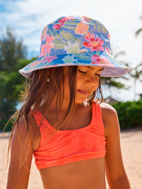 0 Tw Jasmine Paradise - Bucket Hat for Girls Purple ERLHA03176 Roxy