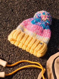 0 Teenie Witcaps - Knitted Beanie for Girls 2-7 Yellow ERLHA03186 Roxy
