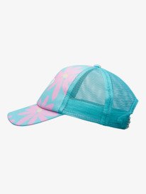 1 Sweet Emotions - Trucker Cap for Girls Green ERLHA03190 Roxy