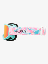 2 Sweetpea - Masque de snowboard pour Garçon Vert ERLTG03004 Roxy