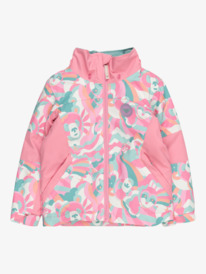 2 Snowy Tale - Snow Jacket for Girls 2 - 7 Pink ERLTJ03025 Roxy