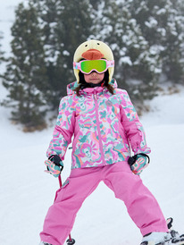 0 Snowy Tale - Snowboardjack voor Meisjes 2-7 Pink ERLTJ03025 Roxy