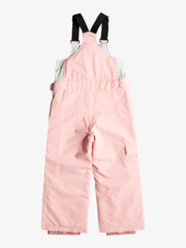 2 Lola - Insulated Snow Bib Pants for Girls 2-7 Pink ERLTP03010 Roxy