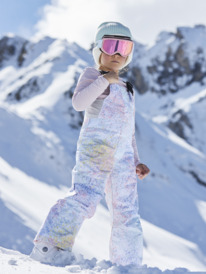 0 Lola - Insulated Snow Bib Pants for Girls 2-7 White ERLTP03010 Roxy