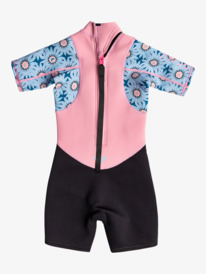 2/2mm Prologue - Short Sleeve Back Zip Springsuit for Girls ERLW503006 13 2/2mm Prologue - Short Sleeve Back Zip Springsuit for Girls  ERLW503006 Roxy