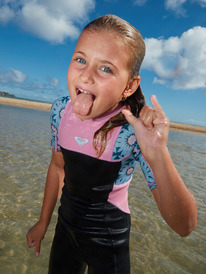 2/2mm Prologue - Short Sleeve Back Zip Springsuit for Girls ERLW503006 0 2/2mm Prologue - Short Sleeve Back Zip Springsuit for Girls  ERLW503006 Roxy