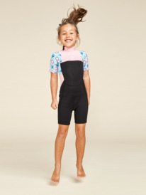 2/2mm Prologue - Short Sleeve Back Zip Springsuit for Girls ERLW503006 10 2/2mm Prologue - Short Sleeve Back Zip Springsuit for Girls  ERLW503006 Roxy