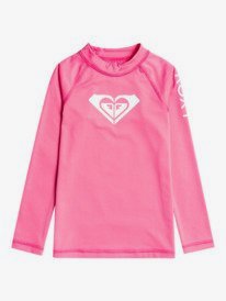0 Whole Hearted - Lycra manches longues UPF 50 pour Fille 2-7 ans Rose ERLWR03225 Roxy