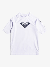 0 Whole Hearted - Lycra manches courtes pour Fille 2-7 ans Blanc ERLWR03230 Roxy