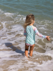 2 Fairy Beach - Long Sleeve UPF 50 Rashguard Set for Girls 2-7  ERLWR03240 Roxy