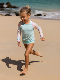 0 Fairy Beach - Long Sleeve UPF 50 Rashguard Set for Girls 2-7  ERLWR03240 Roxy