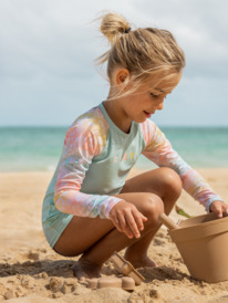 1 Fairy Beach - Long Sleeve UPF 50 Rashguard Set for Girls 2-7  ERLWR03240 Roxy