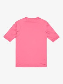 1 Whole Hearted - Short Sleeve Rash Vest for Girls 2-7 Pink ERLWR03363 Roxy