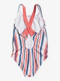 1 Surf Feeling - Badeanzug für Mädchen 2-7 Rosa ERLX103064 Roxy