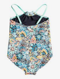 3 Marine Bloom - One-Piece Swimsuit for Girls 2-7  ERLX103066 Roxy