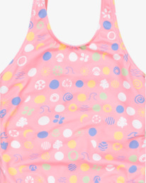 5 Roxy Dot - One-Piece Swimsuit for Girls 2 - 7 Pink ERLX103115 Roxy