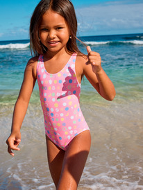 0 Roxy Dot - One-Piece Swimsuit for Girls 2 - 7 Pink ERLX103115 Roxy