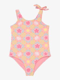0 Check - One-Piece Swimsuit for Girls 2-7 Pink ERLX103128 Roxy