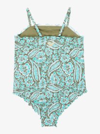 1 Mini Me - One-Piece Swimsuit for Girls 2-7 Green ERLX103130 Roxy