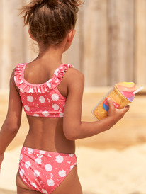 1 Teeny Everglow - Crop Top Bikini Set for Girls 2-7  ERLX203127 Roxy