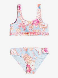 4 Funny Childhood - Conjunto de bikini bralette para Chicas 2-7  ERLX203155 Roxy