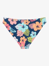 1 Morning Flower - Bikini Bottoms for Girls 2-7 Blue ERLX403030 Roxy
