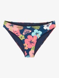 0 Morning Flower - Bikini Bottoms for Girls 2-7 Blue ERLX403030 Roxy
