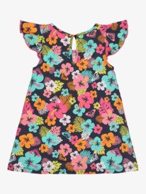 1 Morning Flower - Pardessus de plage pour Fille 2-7 ans Bleu ERLX603046 Roxy