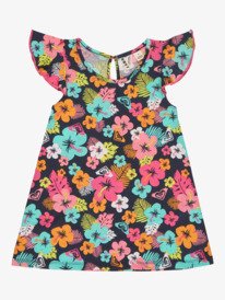 0 Morning Flower - Pardessus de plage pour Fille 2-7 ans Bleu ERLX603046 Roxy