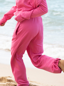 0 Tranquil Days 2022 - Tracksuit Bottoms for Women Pink URJFB03025 Roxy