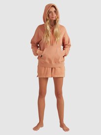 5 Tranquil Days - Sweat à capuche pour Femme Marron URJFT03130 Roxy