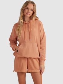 0 Tranquil Days - Sweat à capuche pour Femme Marron URJFT03130 Roxy