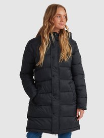 1 Ocean Peaks 2022 - Long Puffer Jacket for Young Women  URJJK03006 Roxy