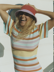 0 Playa Hermosa - Robe pour Femme Jaune URJKD03048 Roxy