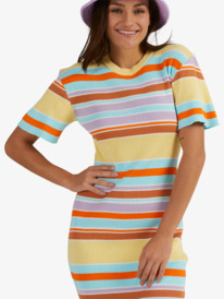 6 Playa Hermosa - Robe pour Femme Jaune URJKD03048 Roxy