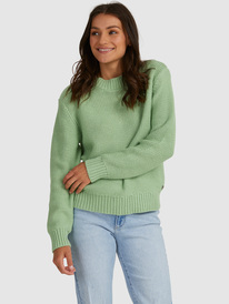 4 Wintergreen - Pull pour Femme Vert URJSW03017 Roxy