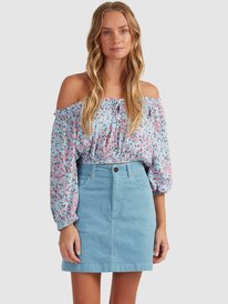 1 Almost Famous Cord - Minifalda para Mujer  URJWK03023 Roxy