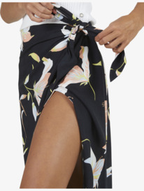 18 Midtown Sun - Jupe midi pour Femme Noir URJWK03033 Roxy