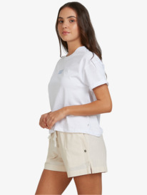 4 Surfing In Sunshine - T-shirt para Mulher Branco URJZT03623 Roxy